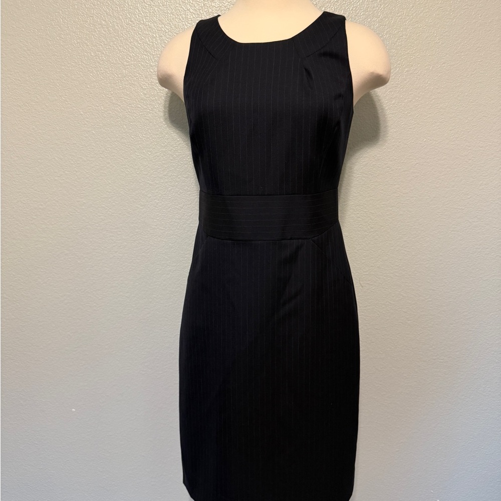 J. Crew Navy Pencil‎ Midi Dress